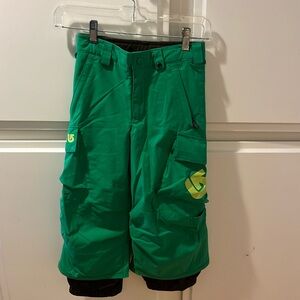 Burton kids snowboarding pants size 3/4